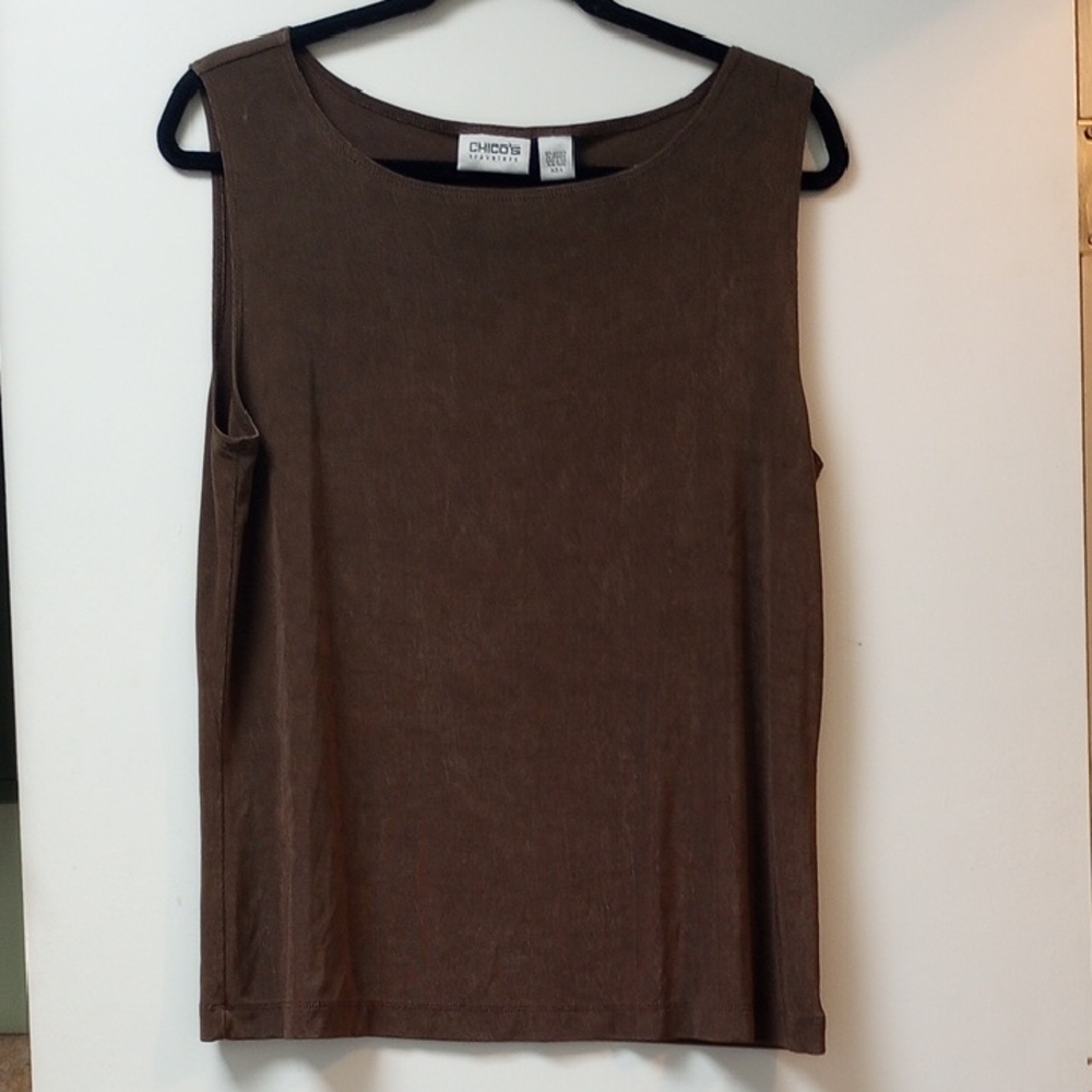 Chico's Rich Brown Tank Top